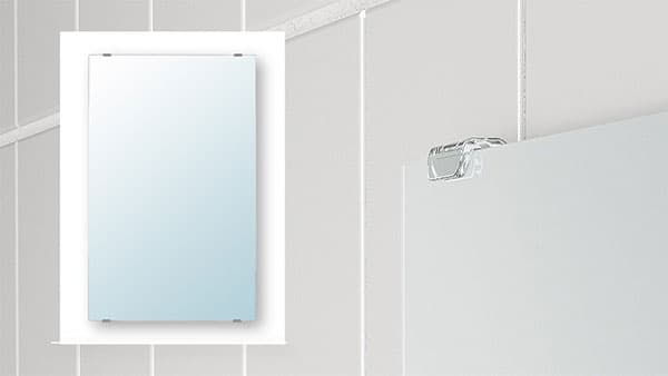 IKEA annonce le rappel de certains miroirs LETTAN pour réparation, en raison de ruptures des fixations murales.