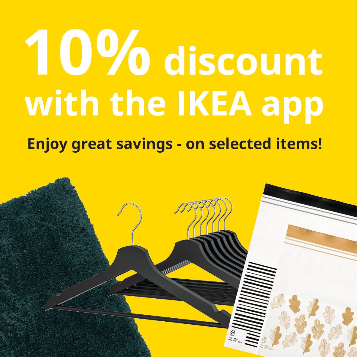 IKEA app discount