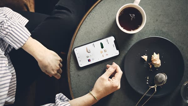 ikea applikáció shoppable kávé