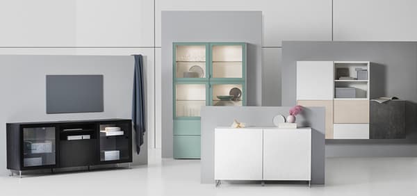 IKEA Arbeitszimmer BESTÅ Regale in allen Varianten und Farben