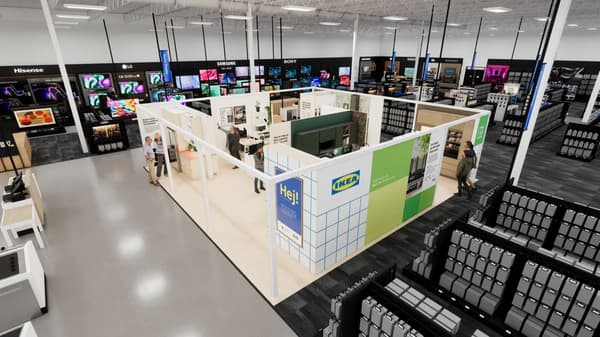 IKEA at Best Buy rendoring
