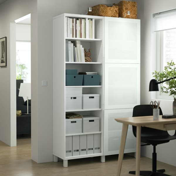 IKEA BESTÅ/MÖRTVIKEN tall storage unit
