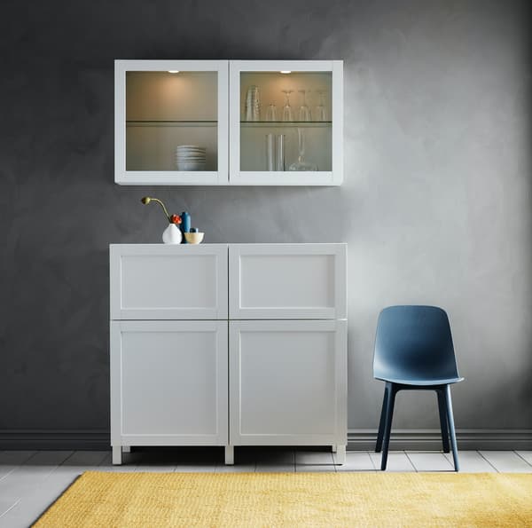 IKEA BESTÅ OSTVIK storage combination