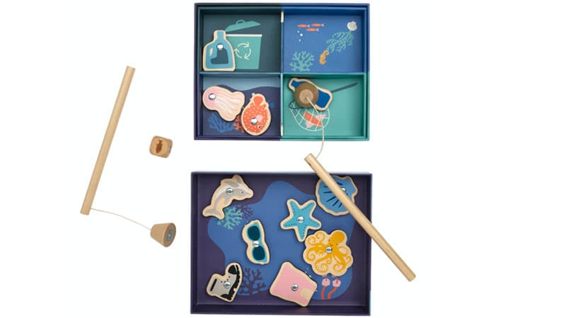 IKEA BLÅVINGAD fishing game multicolour