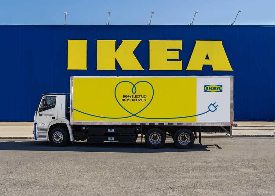 IKEA Canada partners with Second Closet Lion Electric IKEA CA