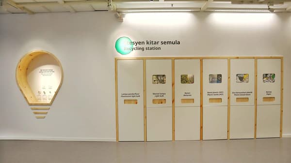 IKEA Damansara recycling station