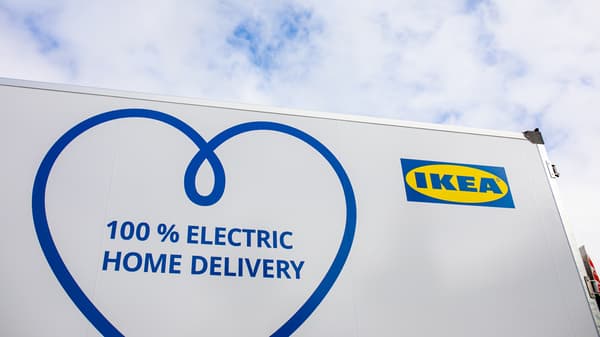 IKEA electric delivery van