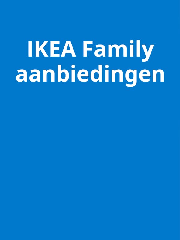 IKEA Family aanbiedingen