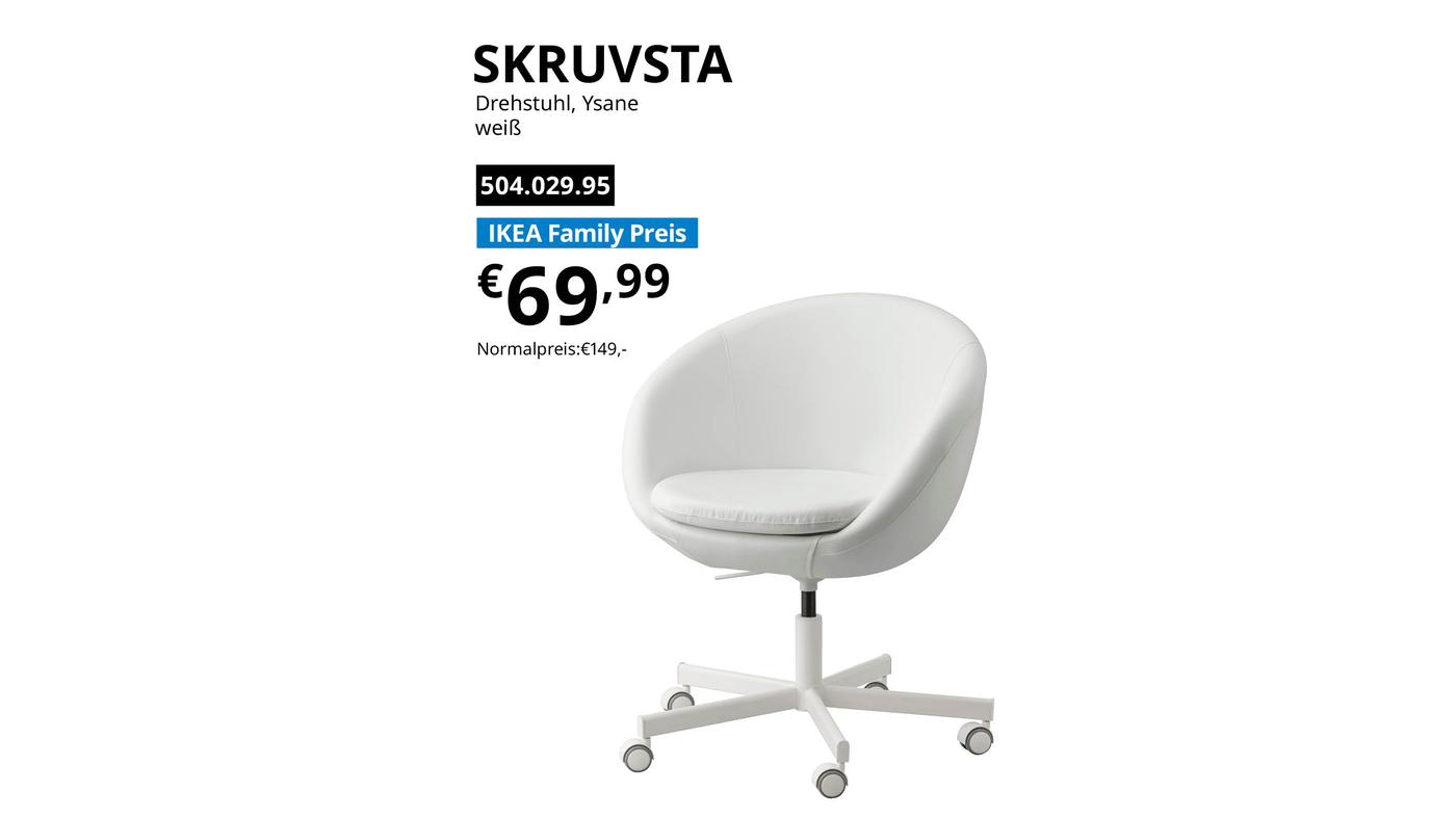 Zum SKRUVSTA Drehstuhl