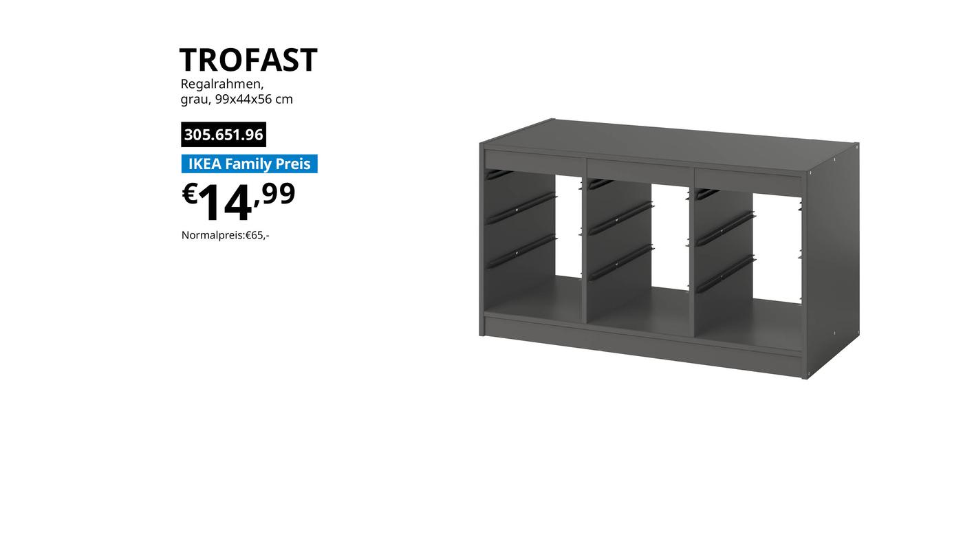 Zum TROFAST Regalrahmen