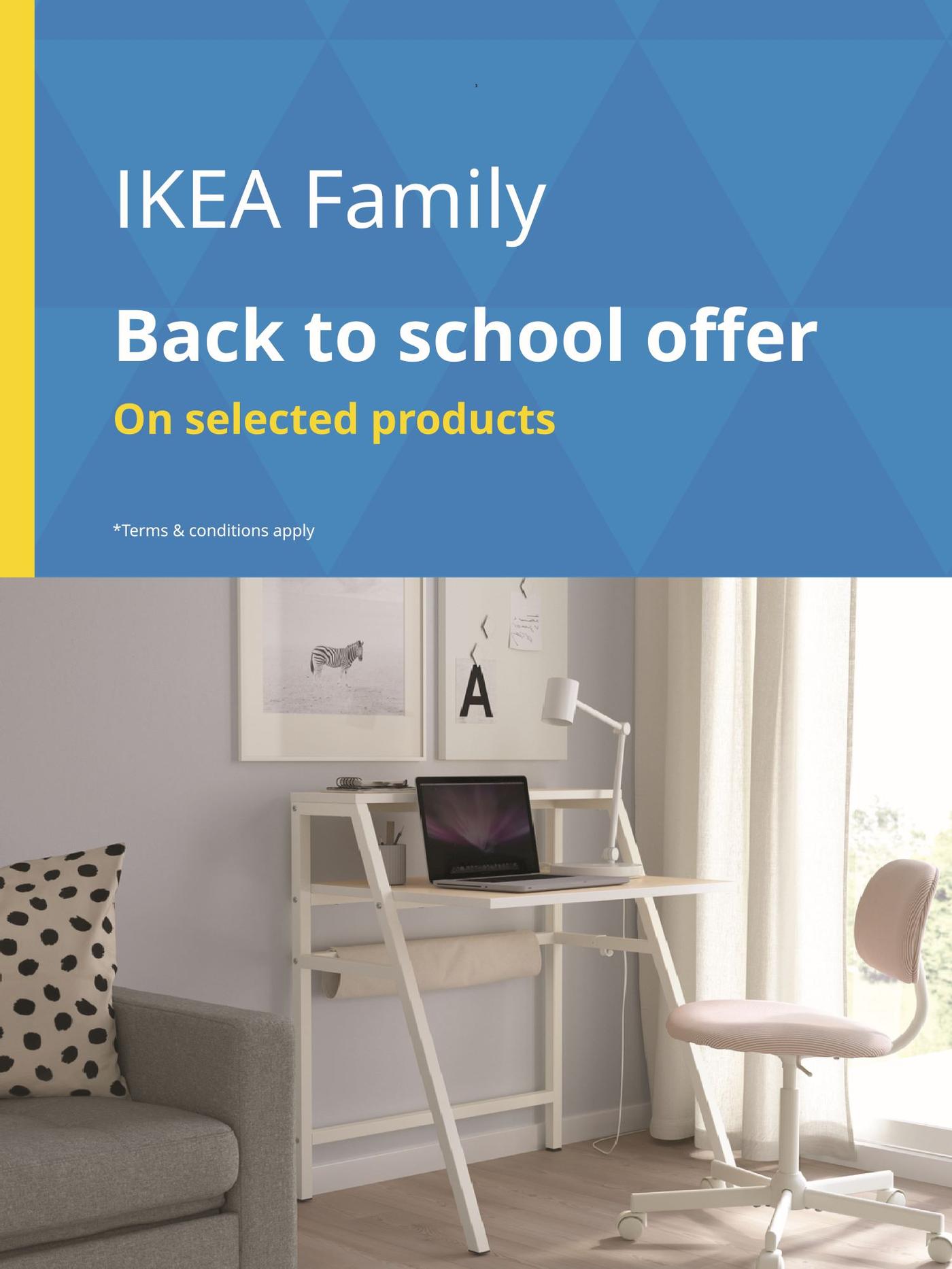 IKEA Family back to school offer