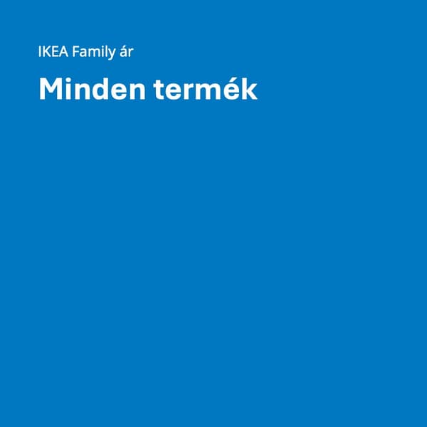 IKEA Family button