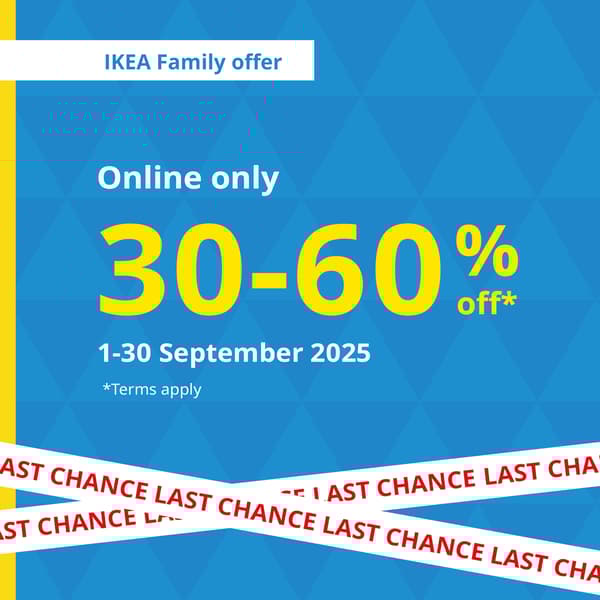 IKEA Family clearance offer