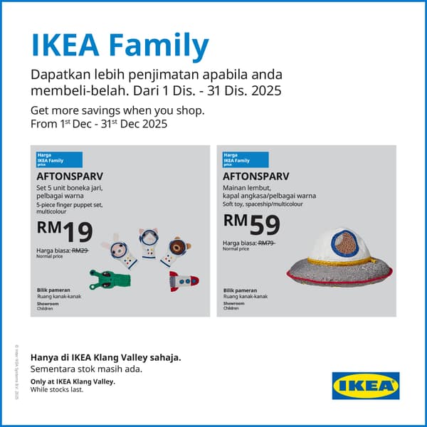 IKEA Family deals this December 2025 at IKEA Damansara