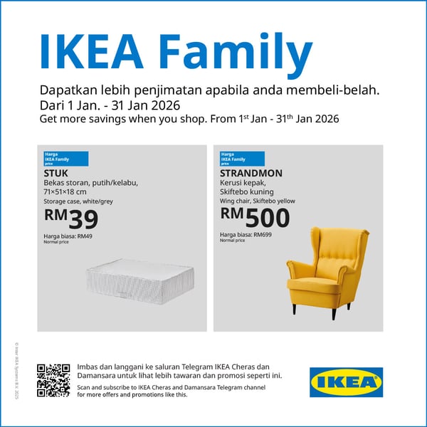 IKEA Family deals this January 2025 at IKEA Damansara
