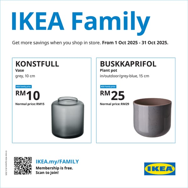 IKEA Family deals this month!