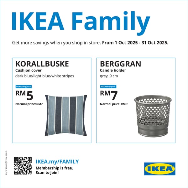 IKEA Family deals this month!