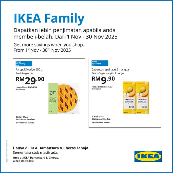 IKEA Family deals this November 2025 at IKEA Cheras