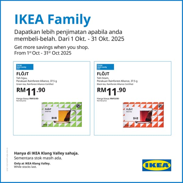 IKEA Family deals this October 2025 at IKEA Cheras