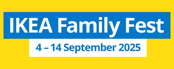 IKEA Family Fest. 4 - 14 September 2025. IKEA Singapore, 9.9 IKEA SALE shopping 