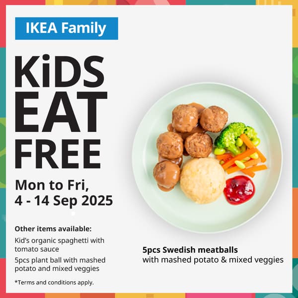 IKEA Family Fest - Free kids meal