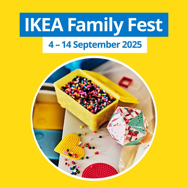 IKEA Family Fest, IKEA 9.9 Sale. PYSSLA beads