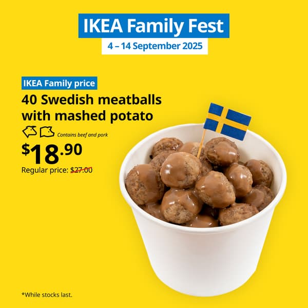 IKEA Family Fest IKEA Swedish Restaurant menu