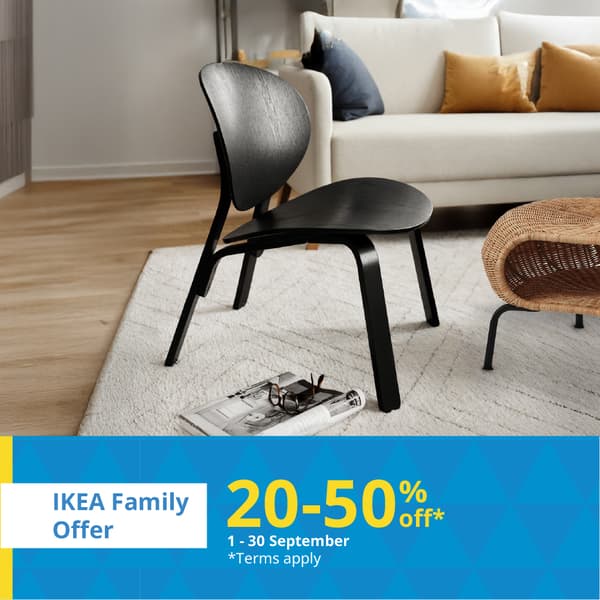 IKEA Family offer 20-50% off