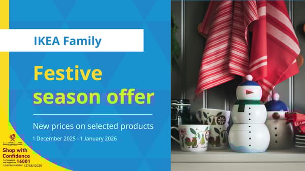 IKEA Family offer