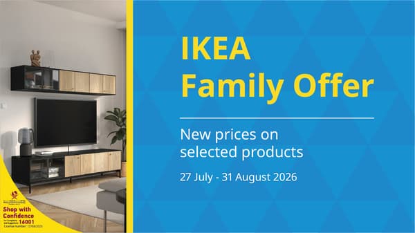 IKEA Family offer