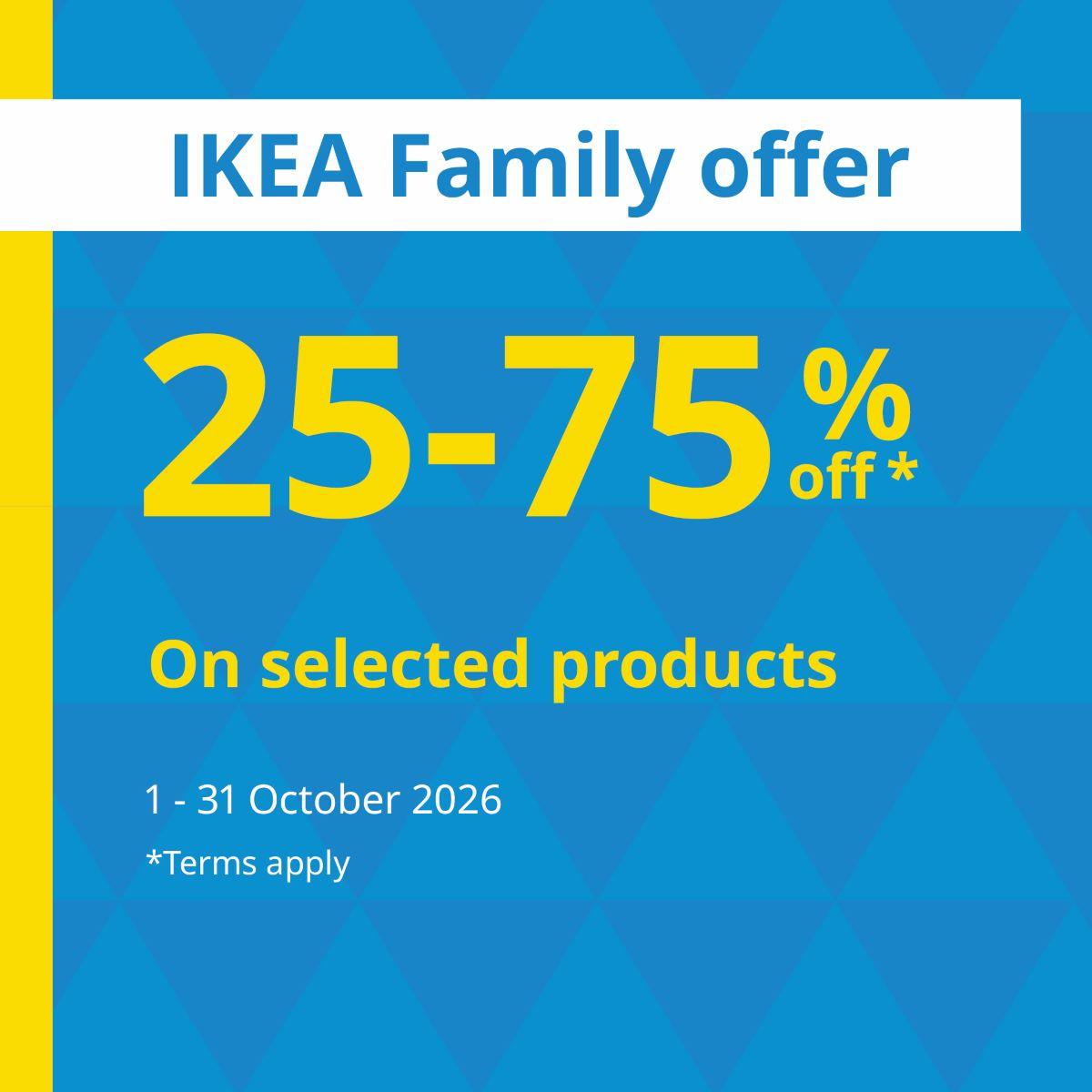 IKEA Family offer