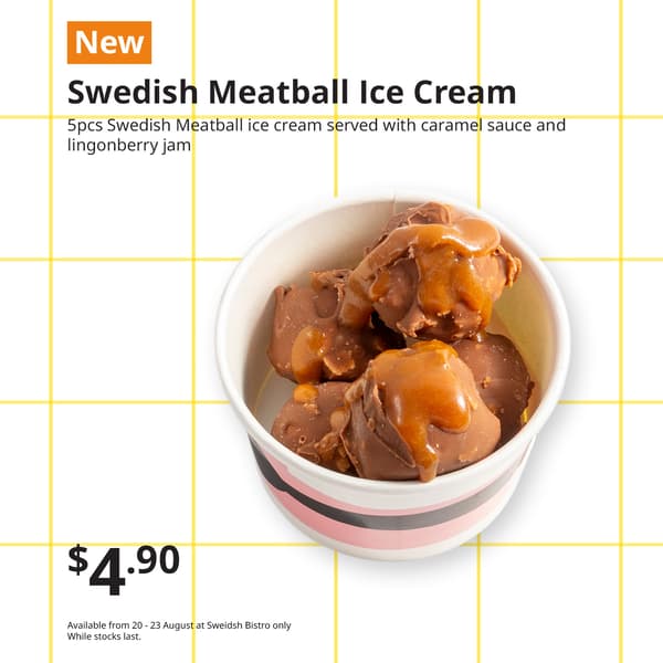 IKEA Family offer — Swedish Meatball Ice cream
