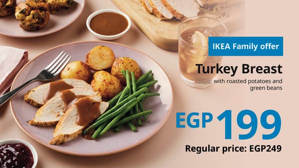 IKEA Family offer turkey breast 