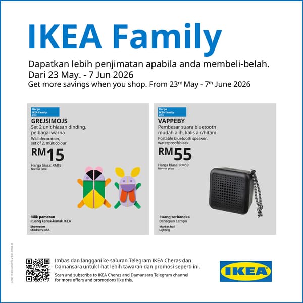IKEA Family offers & promotions