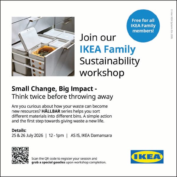IKEA Family sustainability workshop