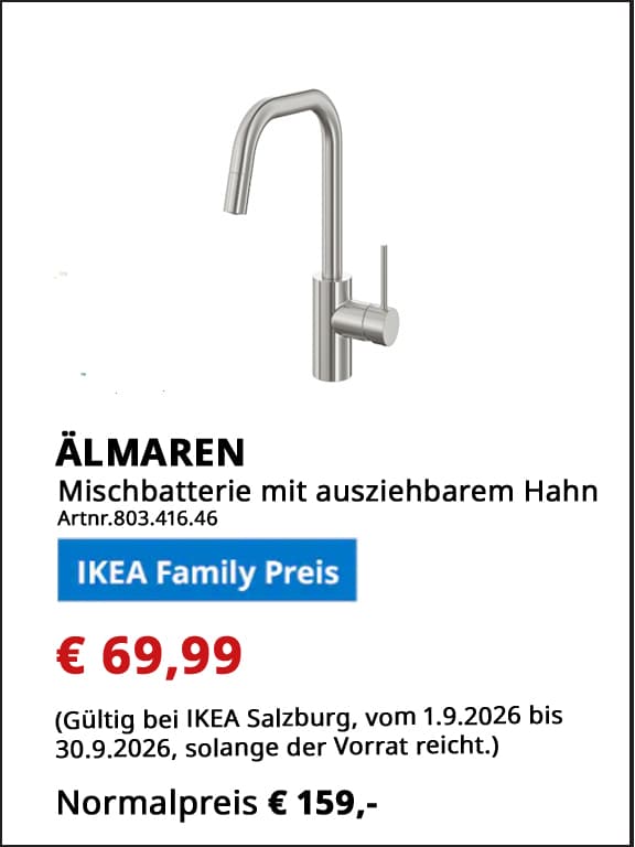 IKEA Familyangebote Salzburg September