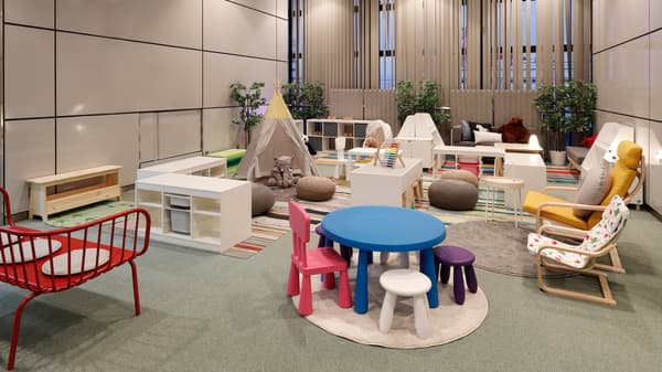 IKEA Family子ども募金で新しくなった、バンドー神戸青少年科学館オープンスペースの様子｜IKEA【公式】