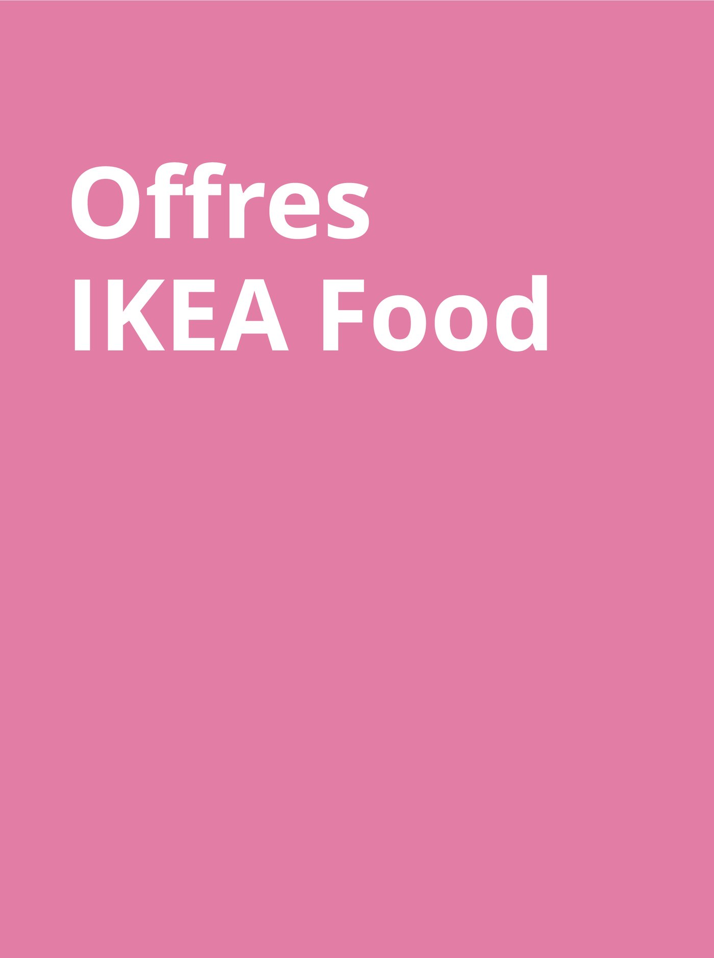 IKEA Food