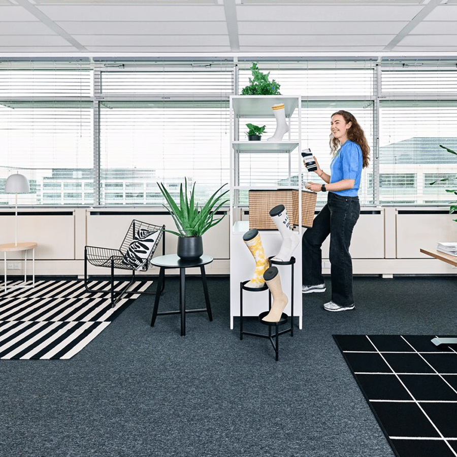 IKEA for Business in an office with trendy IKEA furniture