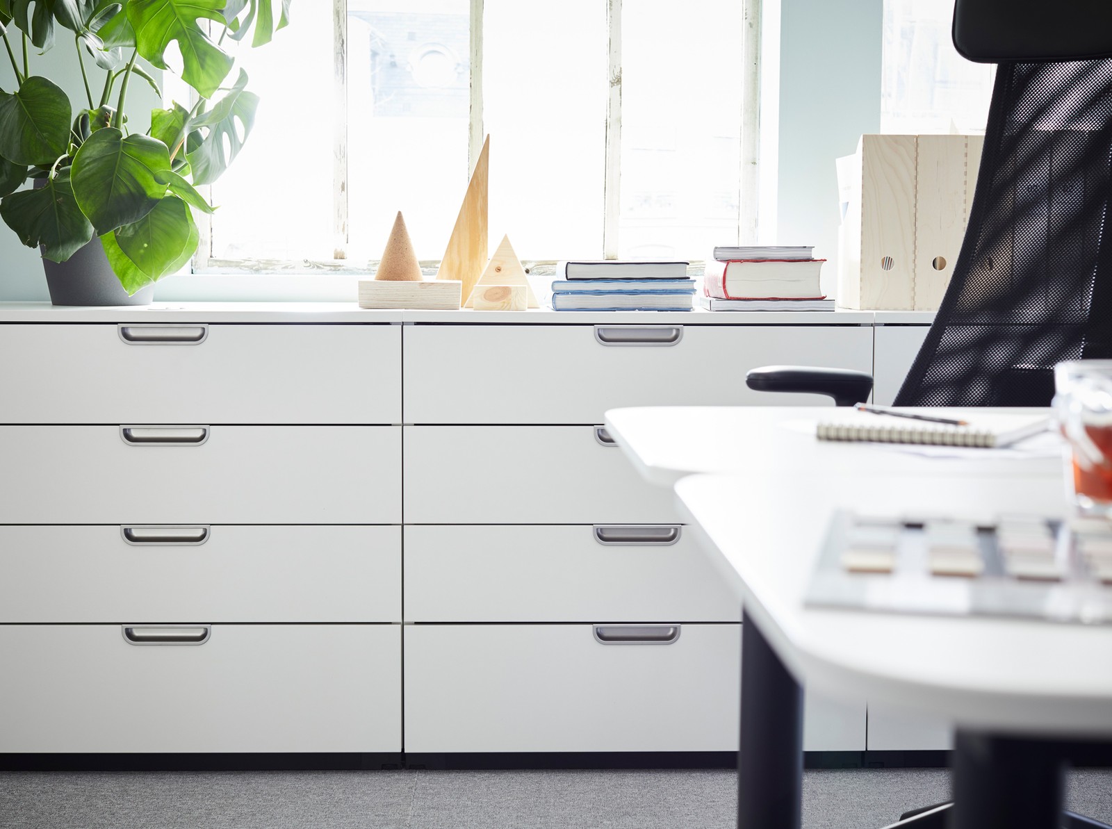 A calm office workspace IKEA