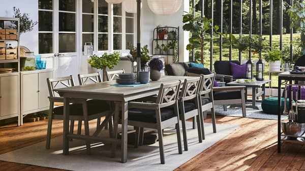 IKEA Gartenmöbel BONDHOLMEN Serie