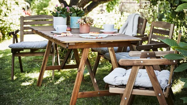 IKEA Gartenmöbel FALHOLMEN Serie