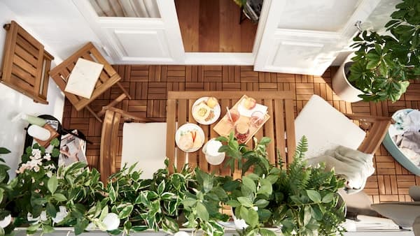 IKEA Gartenmöbel RUNNEN Bodenbelag