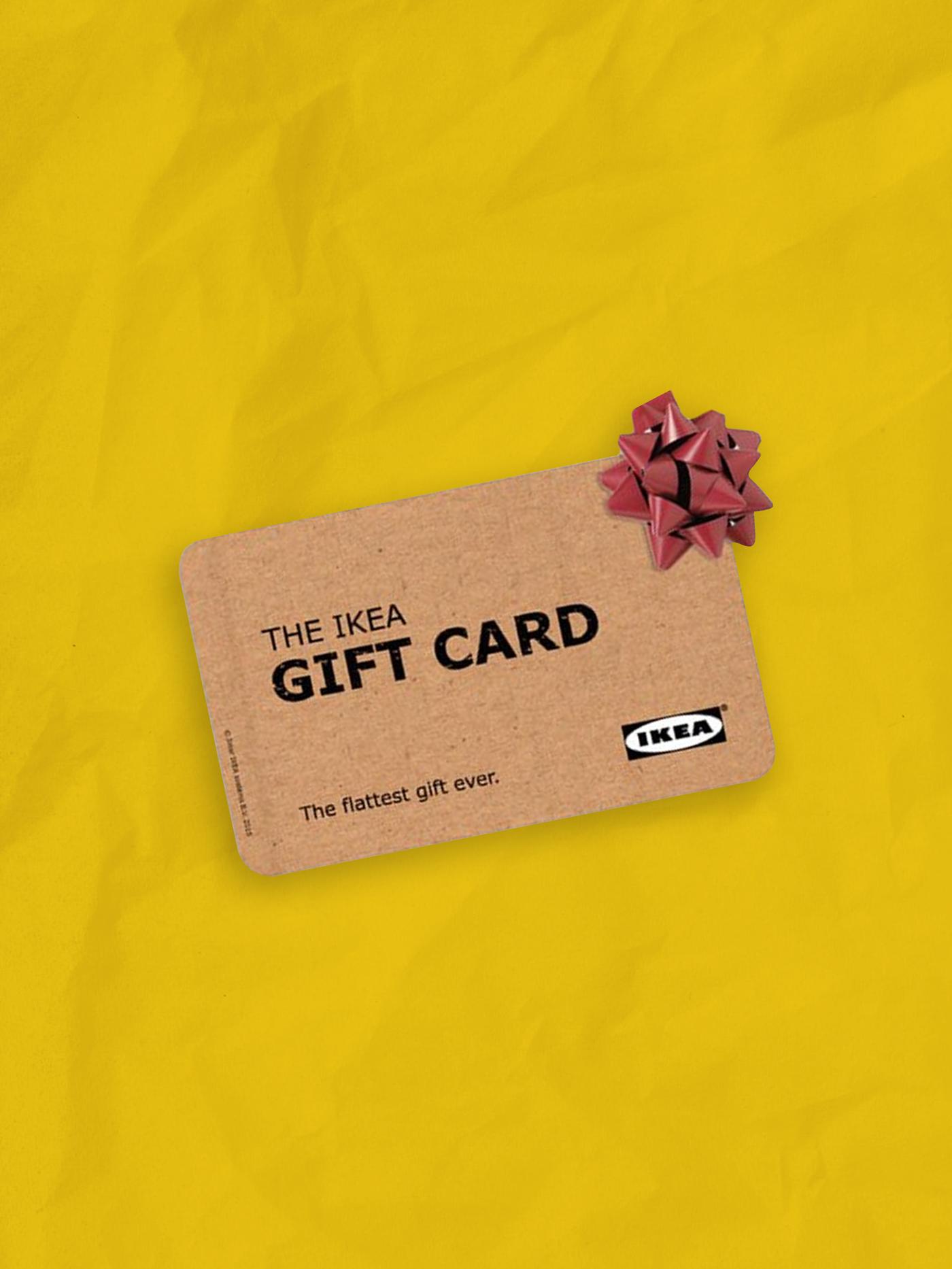 IKEA gift card.