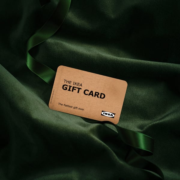 IKEA gift cards are the perfect present!