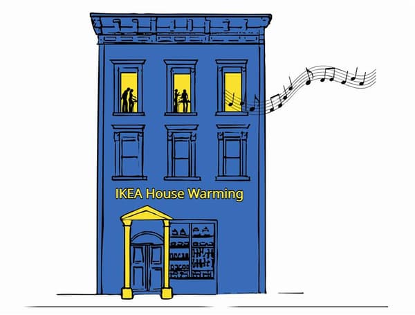 IKEA house warming rendering