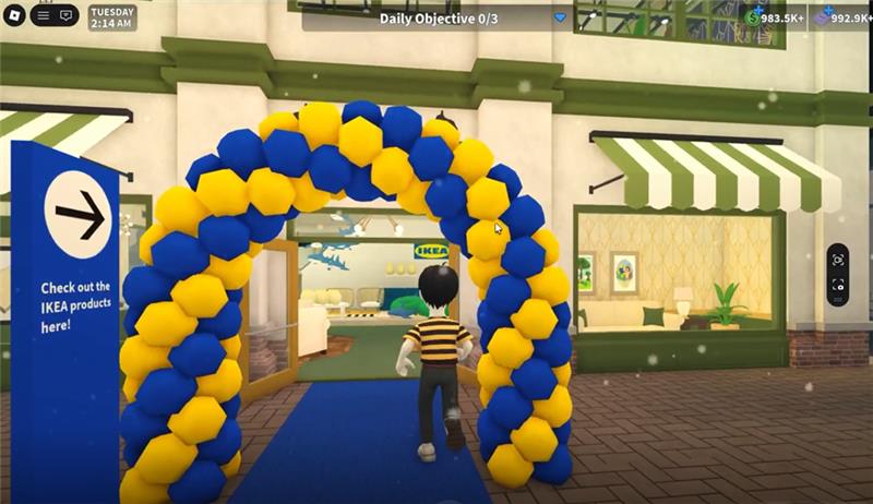 IKEA in Welcome to Bloxburg