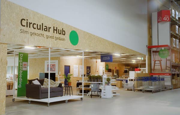 IKEA introduceert samen met lokale kunstenaars de 'Circular Hub'