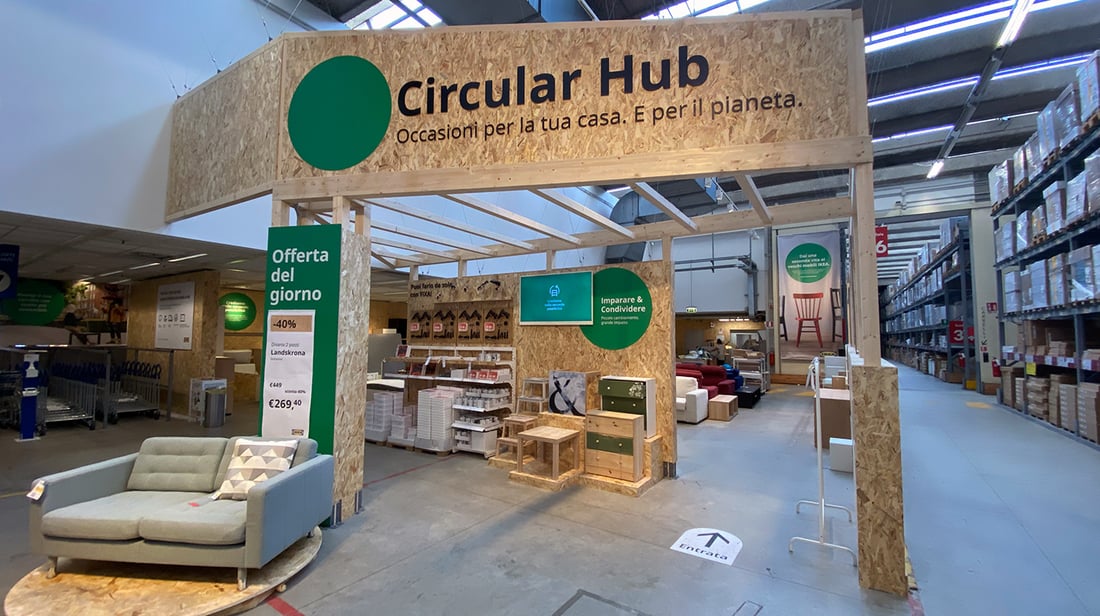 IKEA Italia inaugura il primo CIRCULAR HUB IKEA Italia