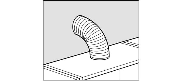 IKEA kap uitsparing.